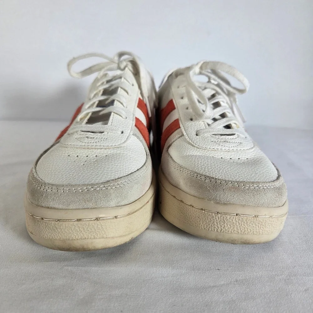 Gola Grandslam Trident Womens Sneakers White Orange Blue CLA415 Size US‎ 8